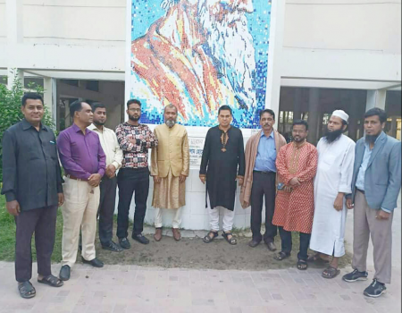 BECMA Visit to Lanansha Mazar, Kustia. 